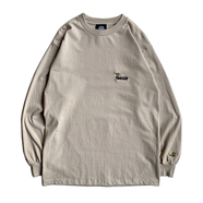 BENCH / Bee Logo Embroidery LS Tee (Sand)