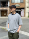 ｎｕｔｔｙｃｌｏｔｈｉｎｇ　／　Ｍｕｌｔｉ　Ｂｏｒｄｅｒ　Ｌｏｇｏ　Ｔｅｅ　（ＮＡＶＹ　ＢＬＵＥ）