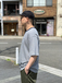 ｎｕｔｔｙｃｌｏｔｈｉｎｇ　／　Ｍｕｌｔｉ　Ｂｏｒｄｅｒ　Ｌｏｇｏ　Ｔｅｅ　（ＮＡＶＹ　ＢＬＵＥ）