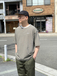 ｎｕｔｔｙｃｌｏｔｈｉｎｇ　／　Ｍｕｌｔｉ　Ｂｏｒｄｅｒ　Ｌｏｇｏ　Ｔｅｅ　（ＥＣＲＵ　ＷＨＩＴＥ）