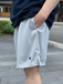 ＣＨＡＭＰＩＯＮ　ＵＳＡ　／　Ｎｙｌｏｎ　Ｍｅｓｈ　Ｓｈｏｒｔｓ　（Ｇｒｅｙ）