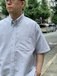 Ｅｄｗａｒｄｓ　Ｇａｒｍｅｎｔ　／　Ｅａｓｙ　Ｃａｒｅ　Ｏｘｆｏｒｄ　ＳＳ　Ｓｈｉｒｔ　（Ｇｒｅｙ　ｓｔｒｉｐｅ）