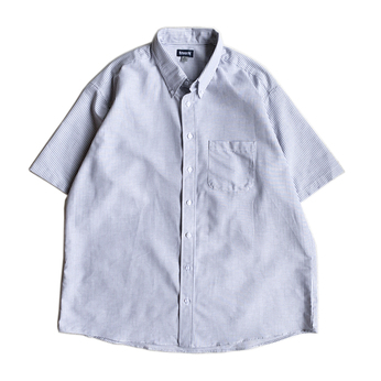 Ｅｄｗａｒｄｓ　Ｇａｒｍｅｎｔ　／　Ｅａｓｙ　Ｃａｒｅ　Ｏｘｆｏｒｄ　ＳＳ　Ｓｈｉｒｔ　（Ｇｒｅｙ　ｓｔｒｉｐｅ）