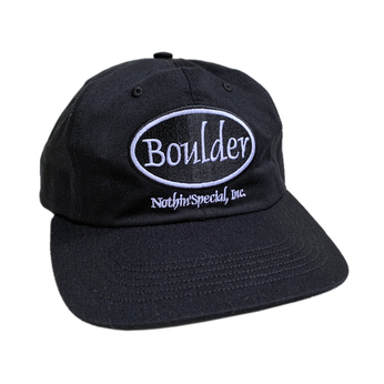 Ｎｏｔｈｉｎ’　Ｓｐｅｃｉａｌ　／　ＢＯＵＬＤＥＲ　６－ＰＡＮＥＬ　ＣＡＰ　（Ｂｌａｃｋ）