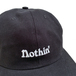 Ｎｏｔｈｉｎ’　Ｓｐｅｃｉａｌ　／　ＬＯＧＯ　６－ＰＡＮＥＬ　ＣＡＰ　（Ｂｌａｃｋ）