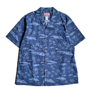 RJC / Cotton Aloha Shirt (Navy)