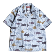 RJC / Cotton Aloha Shirt (Light Blue)
