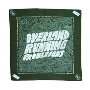 LASER BARCELONA × OVERLAND / SANT MIQUEL BANDANA (SPRUCE)