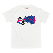 MAGICO X MAX SOLCA / "SPRAY" TEE (WHITE)
