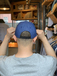 Ｂｅｄｌａｍ　／　ＪＰ　Ｄｅｎｉｍ　Ｔａｒｇｅｔ　Ｃａｐ　（Ｉｎｄｉｇｏ）