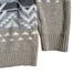 Ｏｌｄ　Ｎａｖｙ　／　Ｐａｔｔｅｒｎ　Ｃｒｅｗｎｅｃｋ　Ｓｗｅａｔｅｒ　（Ｂｅｉｇｅ）