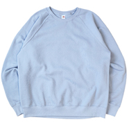 Fruit of the loom EU / Classic Raglan Crewneck (Light Blue)